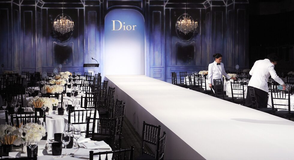 Dior Event Fower decoartion